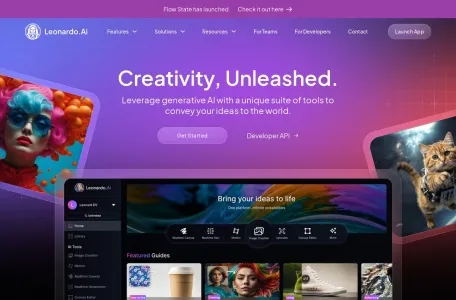 Leonardo.ai网页截图,Leonardo.ai网页快照