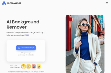 Removal.AI网页截图,Removal.AI网页快照
