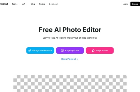 Pixelcut.ai网页截图,Pixelcut.ai网页快照