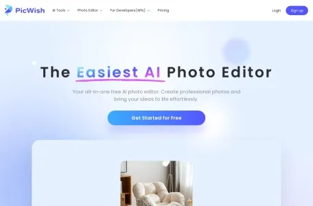 PicWish网页截图,PicWish网页快照