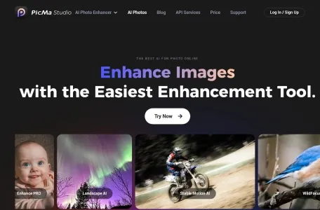 PicMa Studio网页截图,PicMa Studio网页快照