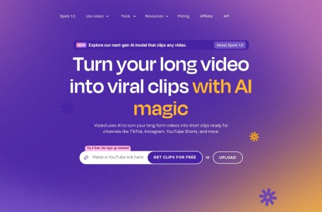 Vizard网页截图,Vizard网页快照