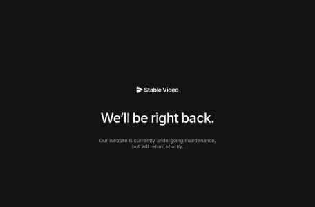 Stable Video网页截图,Stable Video网页快照