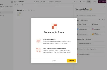 Rows网页截图,Rows网页快照