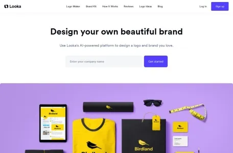 Looka网页截图,Looka网页快照