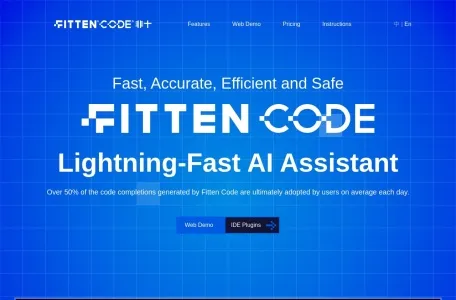 Fitten Code网页截图,Fitten Code网页快照
