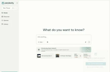 Perplexity网页截图,Perplexity网页快照