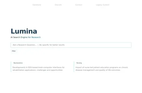 Lumina网页截图,Lumina网页快照