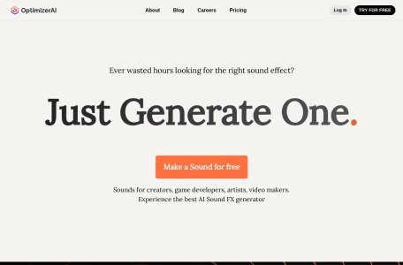 OptimizerAI网页截图,OptimizerAI网页快照