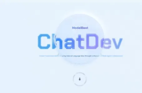 ChatDev网页截图,ChatDev网页快照