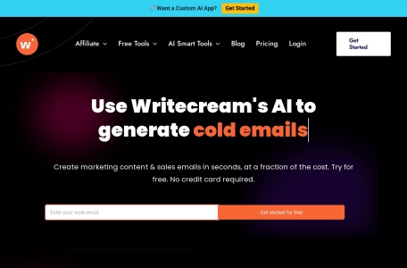 Writecream AI Content Detector网页截图,Writecream AI Content Detector网页快照