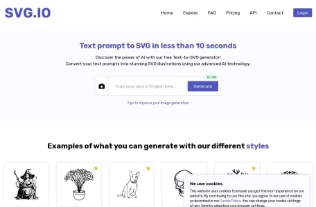 SVG.IO网页截图,SVG.IO网页快照
