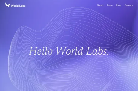 World Labs网页截图,World Labs网页快照
