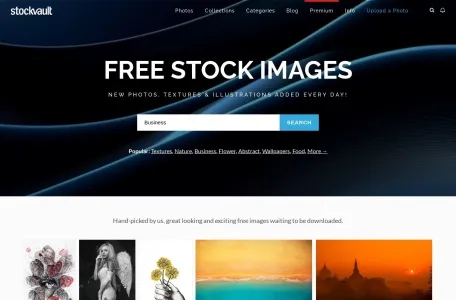 Stockvault网页截图,Stockvault网页快照