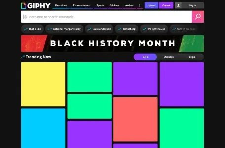 Giphy网页截图,Giphy网页快照