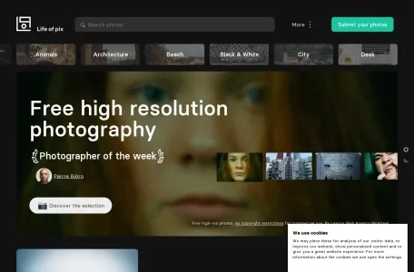 LifeOfPix网页截图,LifeOfPix网页快照