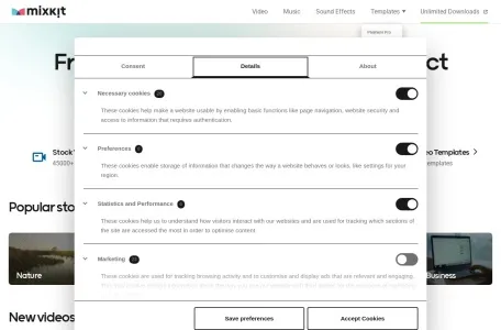 Mixkit网页截图,Mixkit网页快照