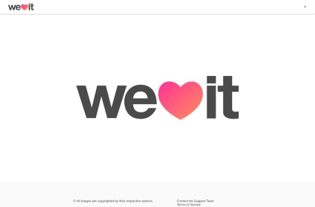 We Heart it网页截图,We Heart it网页快照