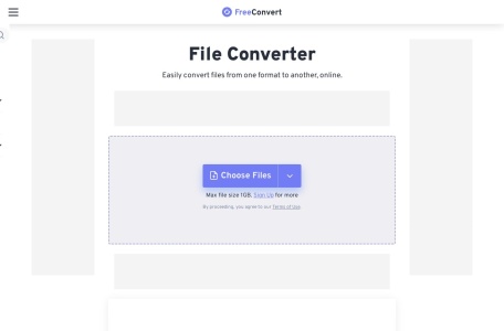 FreeConvert网页截图,FreeConvert网页快照