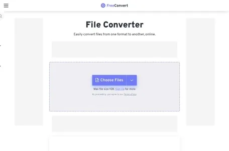 FreeConvert网页截图,FreeConvert网页快照