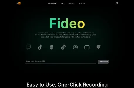 Fideo网页截图,Fideo网页快照