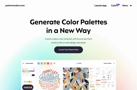 Palettemaker网页截图,Palettemaker网页快照