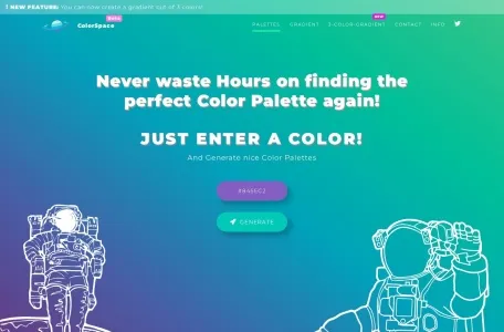 MyColorSpace网页截图,MyColorSpace网页快照