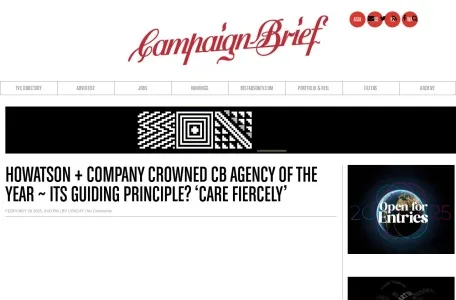 CAMPAIGN BRIEF网页截图,CAMPAIGN BRIEF网页快照