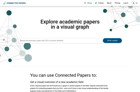 Connected Papers网页截图,Connected Papers网页快照