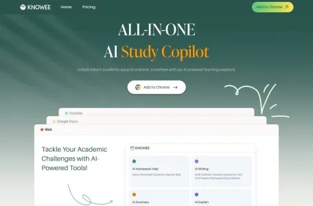 Knowee AI网页截图,Knowee AI网页快照