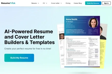 Resume Trick网页截图,Resume Trick网页快照