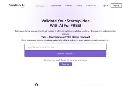 ValidatorAi网页截图,ValidatorAi网页快照