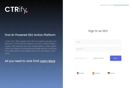 CTRify网页截图,CTRify网页快照