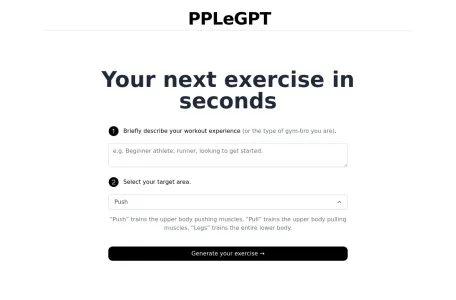 PPLeGPT网页截图,PPLeGPT网页快照