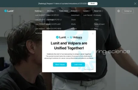 Lunit.io网页截图,Lunit.io网页快照
