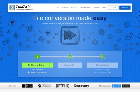 zamzar网页截图,zamzar网页快照