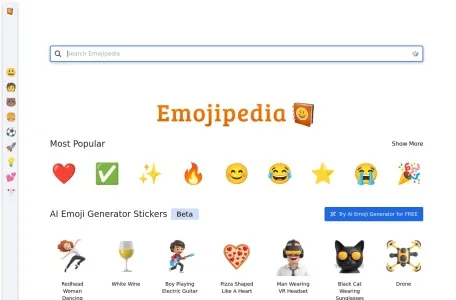 Emojipedia网页截图,Emojipedia网页快照