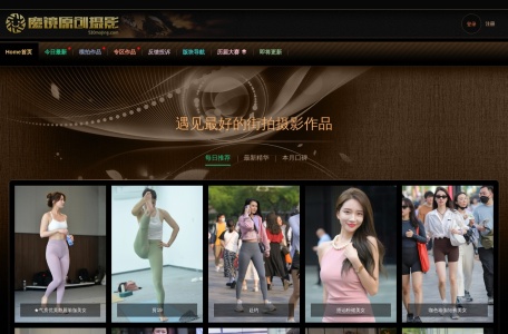 魔镜原创摄影网页截图,魔镜原创摄影网页快照