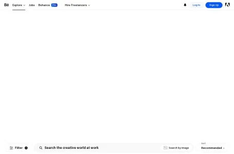 Behance网页截图,Behance网页快照