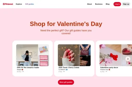 Pinterest网页截图,Pinterest网页快照