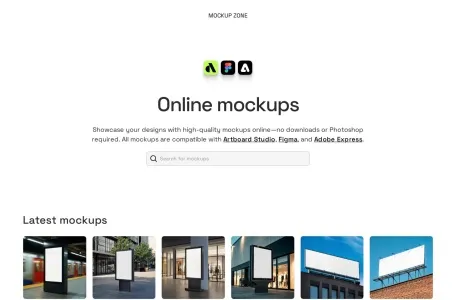 MockupZone网页截图,MockupZone网页快照