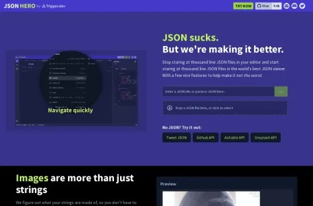 JSON Viewer网页截图,JSON Viewer网页快照