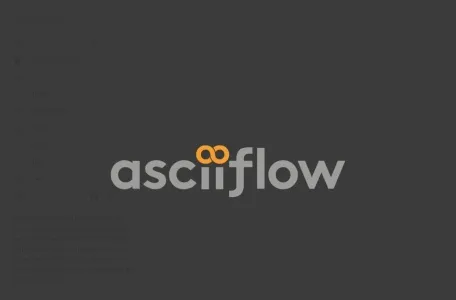 ASCIIFlow网页截图,ASCIIFlow网页快照