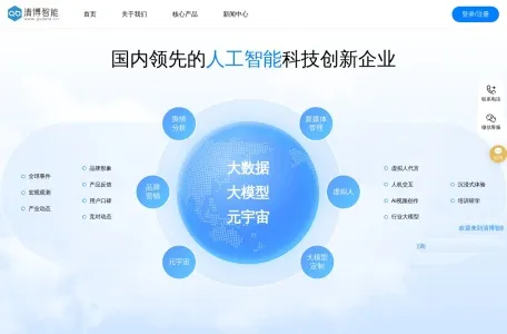 清博大数据 – 清博指数网页截图,清博大数据 – 清博指数网页快照