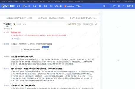金十数据网页截图,金十数据网页快照