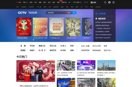 CCTV网页截图,CCTV网页快照