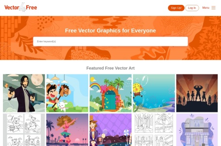 Vector4Free网页截图,Vector4Free网页快照