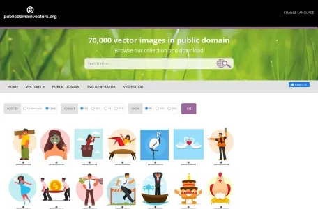 publicdomainvectors网页截图,publicdomainvectors网页快照