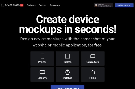 Device Shots网页截图,Device Shots网页快照