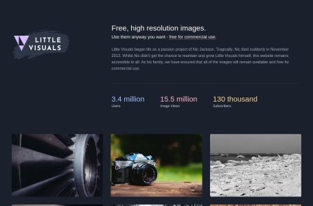 Little Visuals网页截图,Little Visuals网页快照